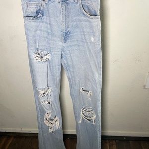 Zara Women’s distress jeans size 8